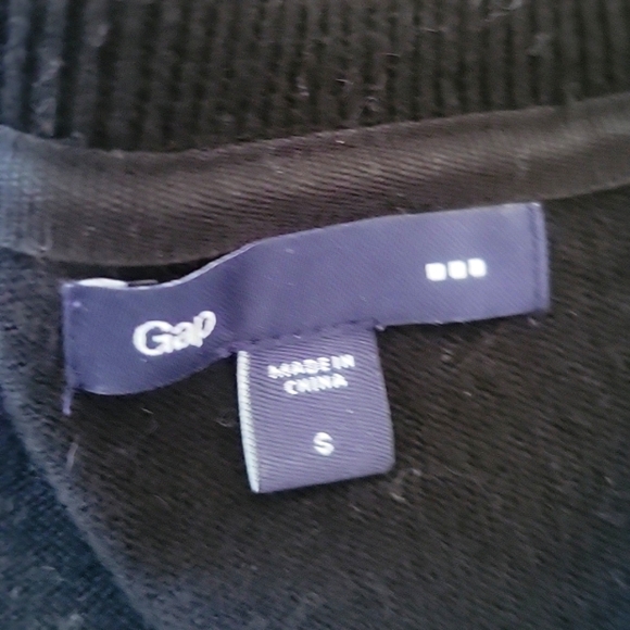 GAP Black Lightweight Women's Cardigan/ Sweater Button Up Size S - Picture 2 of 7